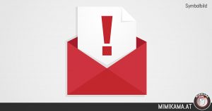 Warnung: Betrugsversuch durch gefälschte E-Mail-Adresse