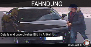 Polizei fahndet mit Fotos nach Tankbetrüger im schwarzen Audi TT