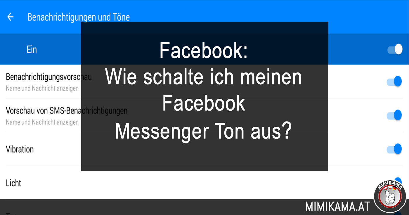 Facebook-Messenger: So schaltet man den nervigen Ton aus!