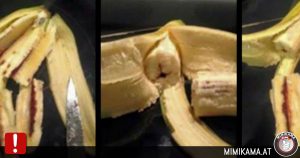 Sind Bananen mit einem roten Strich in der Mitte lebensgefährlich?
