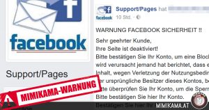 Facebook: Wenn angeblich dein Profil / deine Seite deaktiviert wurde!