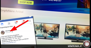 Fake-Shop mit TV-Geräten –> Facebook verdient mit!