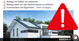 Verarscht! Baufirma Krüger & Co Limited verlost ein Häusle …