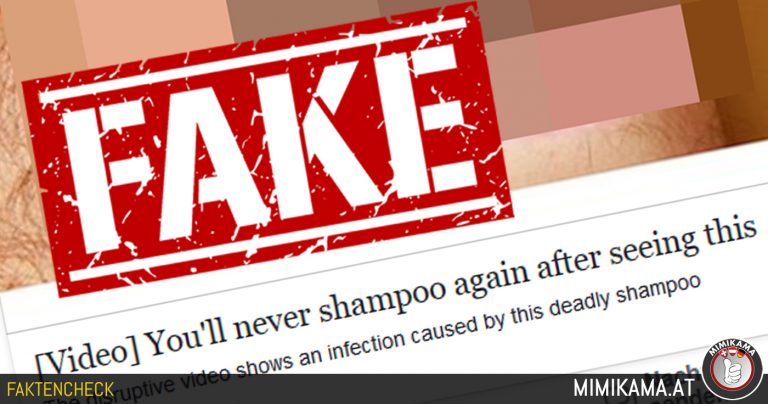Es gibt kein tödliches Shampoo!