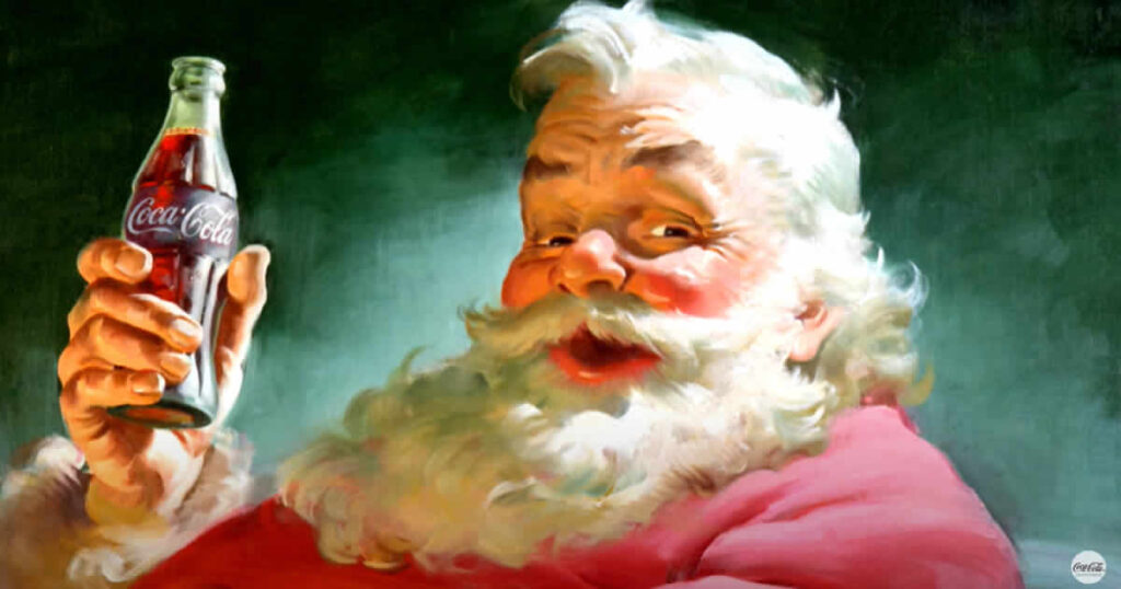Faktencheck: der Coca-Cola Weihnachtsmann, eine urbane Legende? (Foto: Coca-Cola)