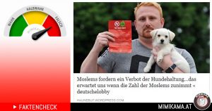 Faktencheck: Muslime fordern ein Verbot der Hundehaltung