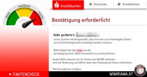 This email did not come from Sparkasse