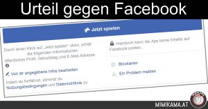 Urteil gegen Facebook