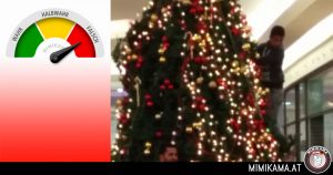 Haben Muslime wirklich einen Weihnachtsbaum erklommen?
