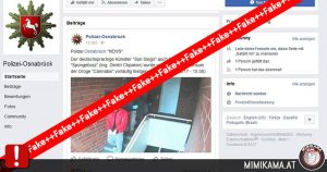 Falsche Polizeiseite auf Facebook – Schnelle Reaktion