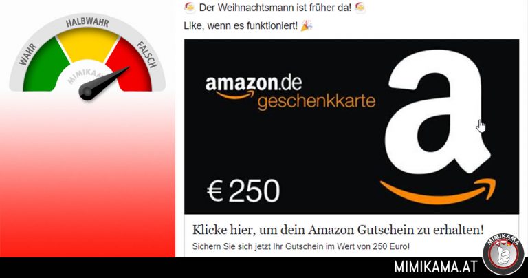 Facebook: Die “Amazon 250€ Gutschein Gewinner Gruppe”