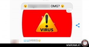 Facebook-Warnung vor der “(dein Name) OMG?” Nachricht im Messenger