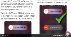 Die SOS-Notruf-Funktion für das iPhone