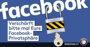 Verschärft bitte mal Eure Facebook-Privatsphäre