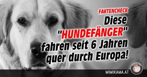 Hundefänger im weißen Mercedes wieder unterwegs! (Aber nur in sozialen Netzwerken)