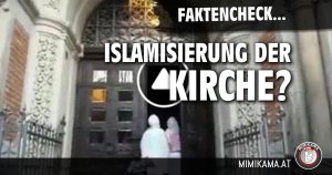 Dresdener Lutherkirche islamisiert? Nein.
