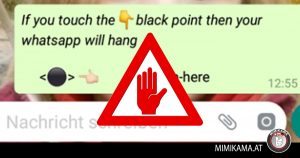 “Dieser Emoji crasht dein WhatsApp!”