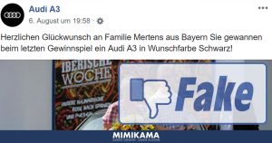 Facebook: Nutzer werden bei einem “Audi A3” Gewinnspiel von vorne bis hinten veräppelt!