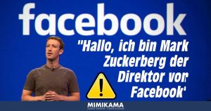 Faktencheck: “Hallo ich bin Mark, der Direktor von Facebook!”