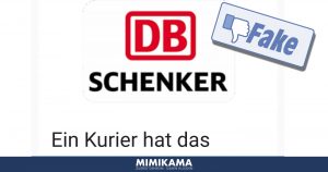 Warnung vor gefälschten E-Mails von „DB Schenker“