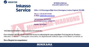 Unseriöse Mails von Inkasso-Unternehmen ignorieren
