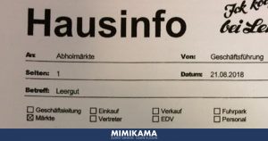 Hausinfo „Flaschensammler“ bei Lehmann: Inhaber meldet sich zu Wort!