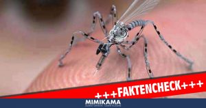 Faktencheck: Beobachtungs-Drohne als Mücke getarnt?