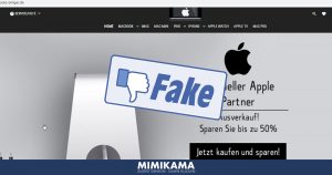 Fake-Shop-Alarm auf macbooks-billiger.de