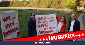Bezeichnet die SPD „Ende Gelände“-Protestcamp als „Ökomob“?