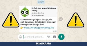 WhatsApp-Warnung: „Schalte jetzt die neuen beweglichen Emojis frei!“