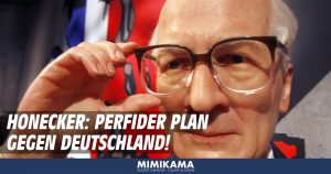 Plante Erich Honecker den Mauerfall?