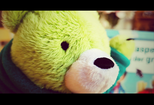 Kuma, der grüne Bär :-)