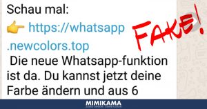 Neue WhatsApp-Funktion: Farbe ändern? Ein Fake!