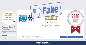 Fake-Gewinnspiel: Kein Traumhaus von „Bauhaus Krüger & Co Limited“