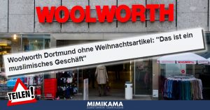 Ist Woolworth Dortmund ein muslimisches Geschäft ohne Weihnachtsartikel?
