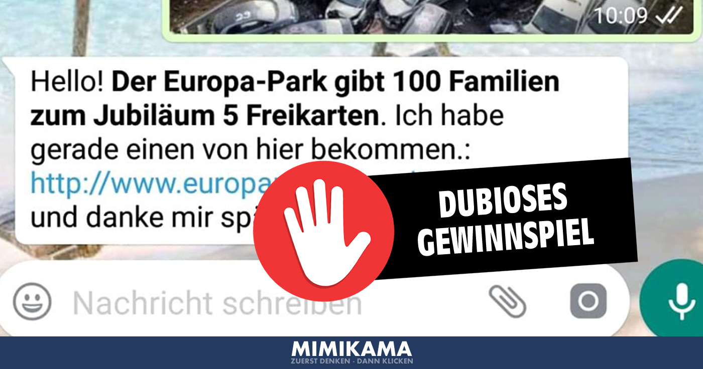 long time no see fake: Freikarten für den Europa-Park