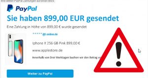 Fiese Phishing-Falle hat es auf PayPal-Login-Daten abgesehen