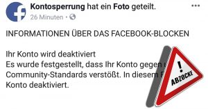Vorsicht: Gefälschter Facebook-Login!