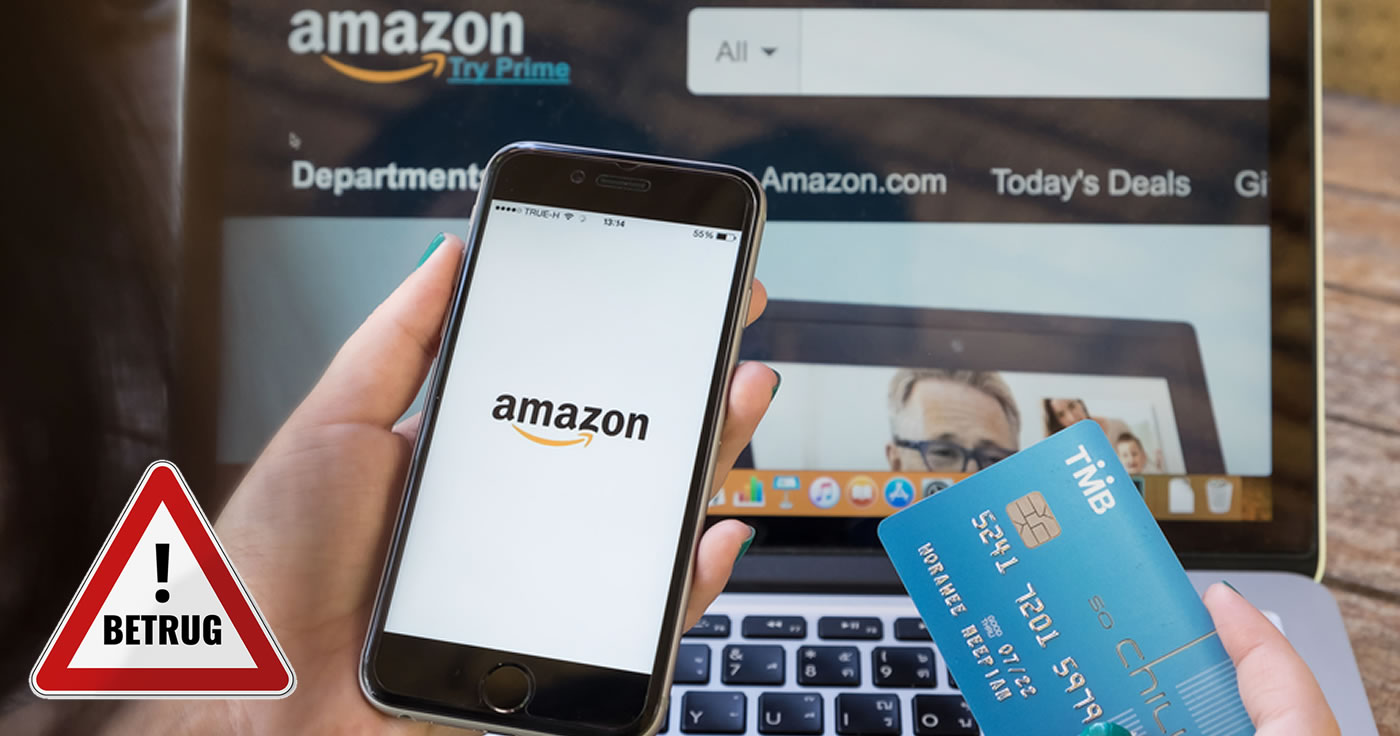 "Stornierte Bestellung" - Amazon Phishing Masche wieder aktuell. / Artikelbild: Worawee Meepian - Shutterstock.com