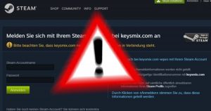 Gamer/innen aufgepasst: Auf Steam kommt es momentan zu Phishing-Versuchen!