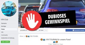 VW, Mercedes, Audi – so locken Fake-Gewinnspielveranstalter auf Facebook