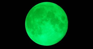 Was es mit dem grünen Mond am 20. April auf sich hat