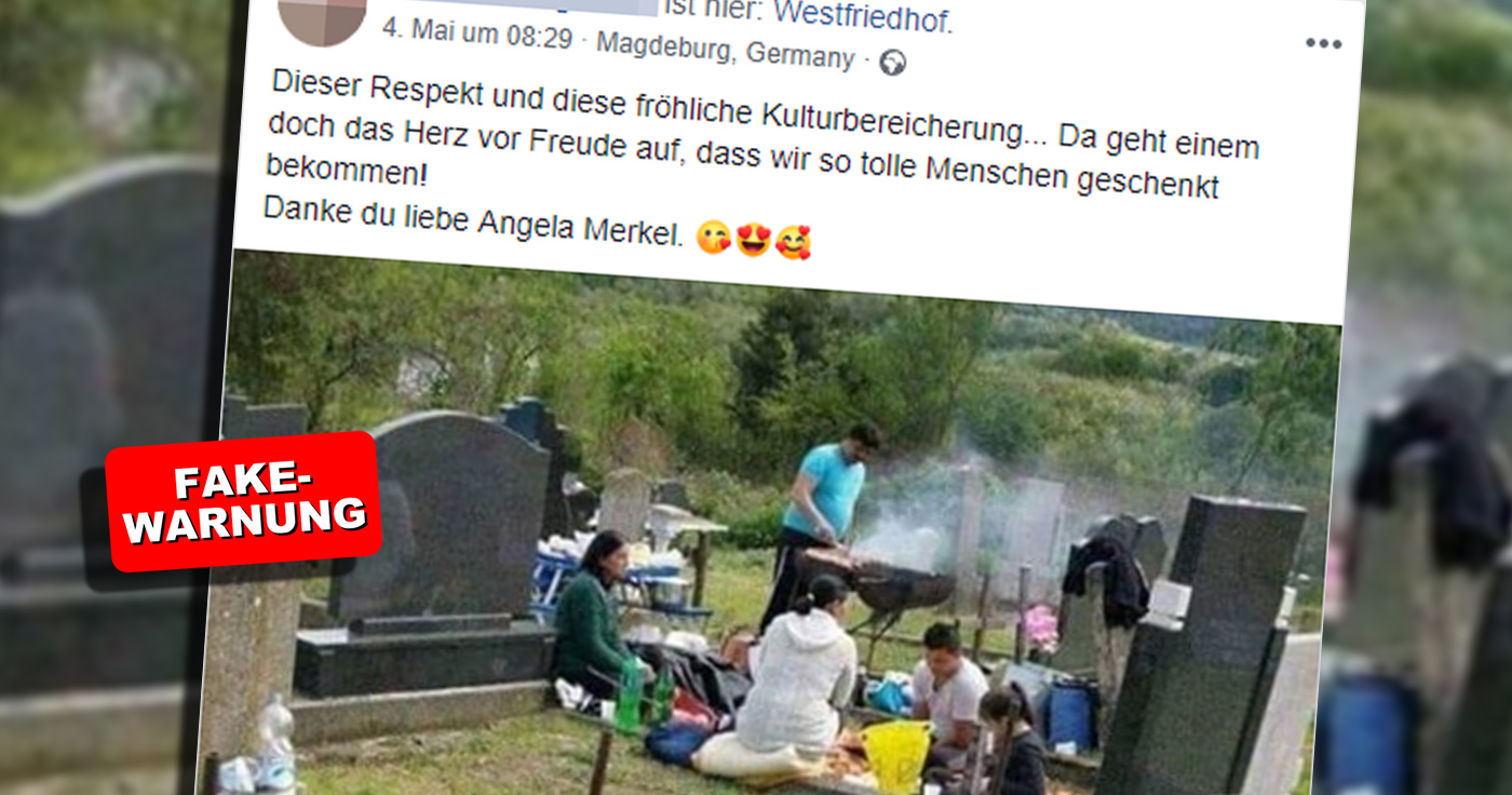 Kein Foto von einem Friedhof in Deutschland