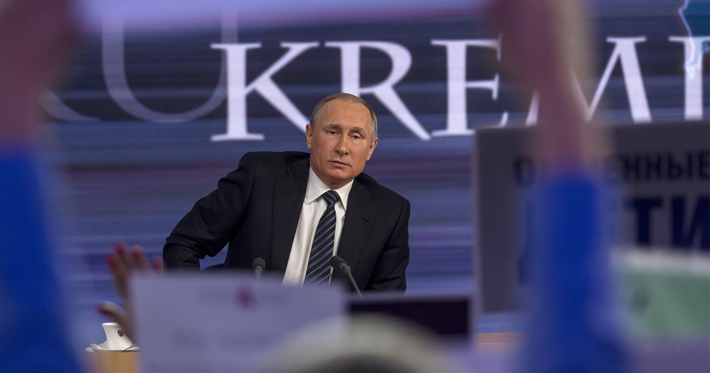 Symbolbild: Putin trimmt immer mehr Medien auf Kreml-Linie / Artikelbild: Nickolay Vinokurov - Shutterstock.com