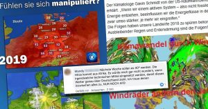 Rote Wetterkarten und andere „Manipulationen“: Das glauben viele Menschen!