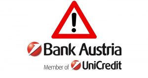 Vorsicht vor einer betrügerischen E-Mail im Namen der Bank Austria