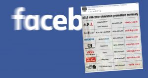 Facebook: Be careful of counterfeit branded goods and dubious offers!