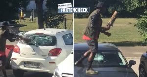 Faktencheck: Asylbewerber schlug mit einem armdicken Ast die Scheiben von geparkten Fahrzeugen ein!