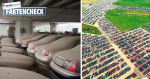 Car graveyards for unsold cars?