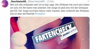Naschkatze88: Fake account stirs up hatred – threats against an innocent person